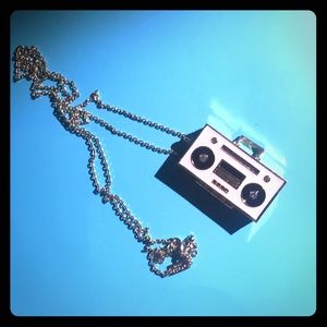 Kate Spade Boom Box necklace